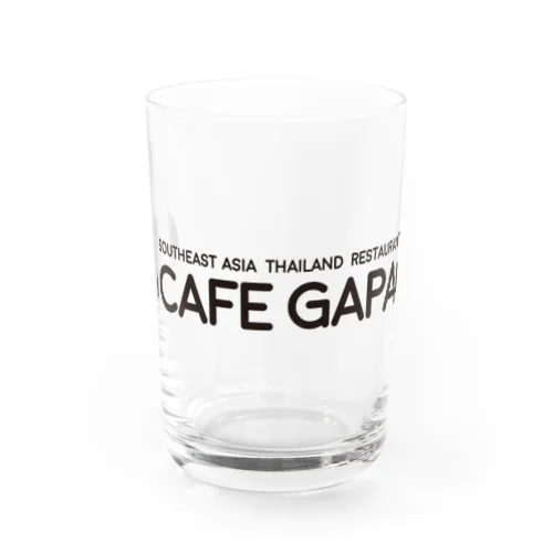 カフェガパオ公式ロゴグッズ Water Glass