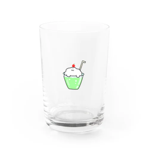 クリームソーダ Water Glass