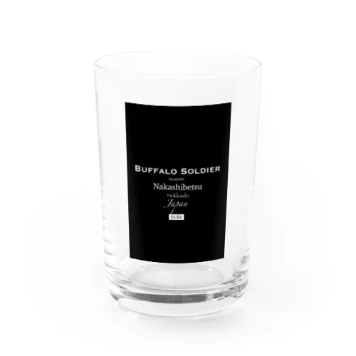 BUFFALO SOLDIER LETTER  Water Glass