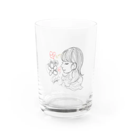 愛と平和でSHOW Water Glass