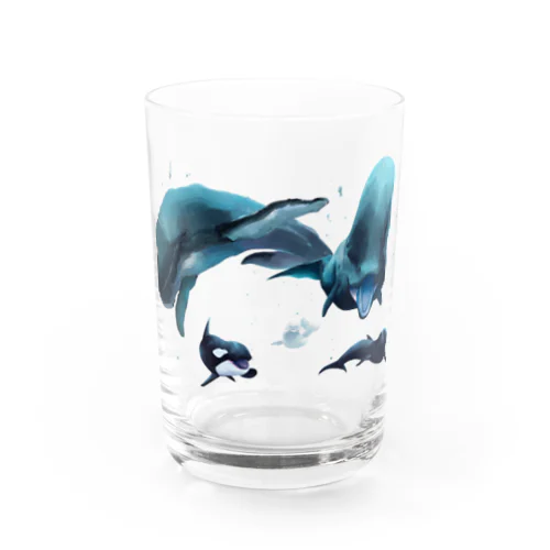 クジラ Water Glass