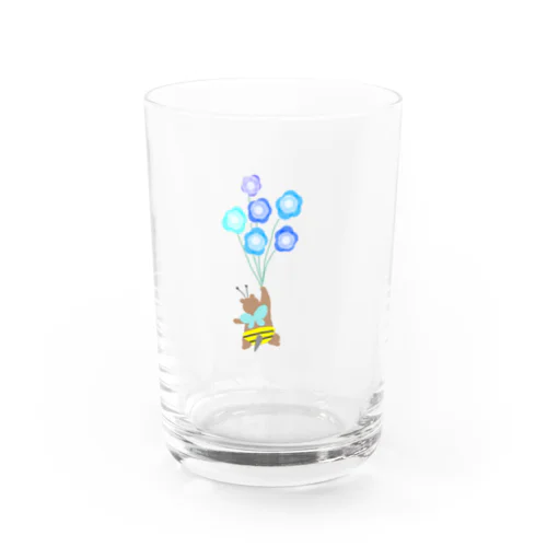 熊の冒険 Water Glass