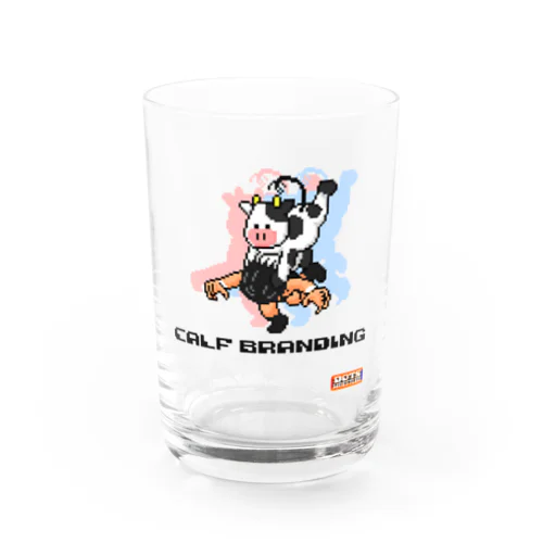 CALF BRANDING（Black Logo） Water Glass