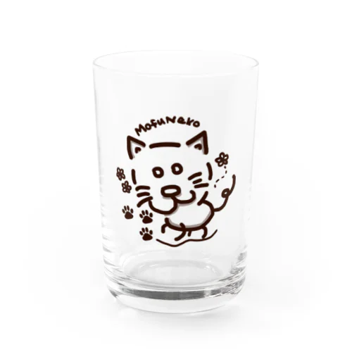 モフねこさん Water Glass