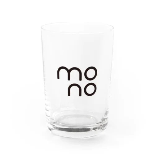 mono ロゴ Water Glass