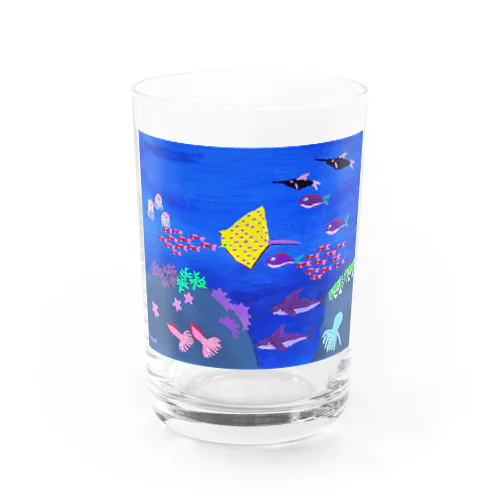 カムくんのお魚グラス Water Glass