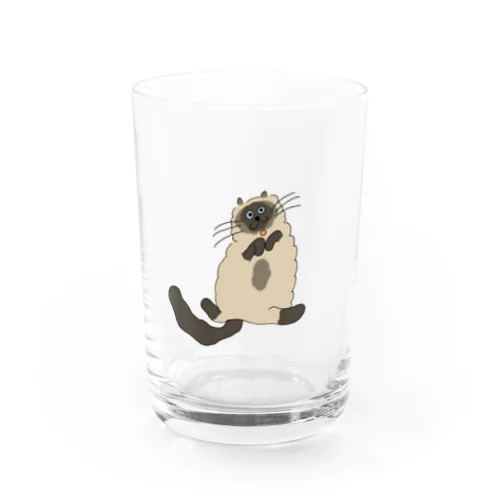 ごろごろん猫ちゃん Water Glass