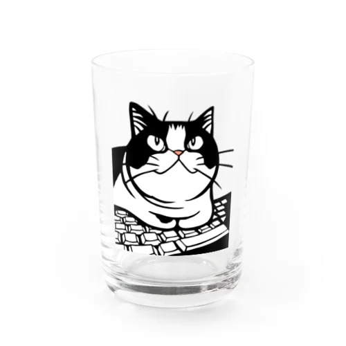 ハチワレチロルさん２ Water Glass