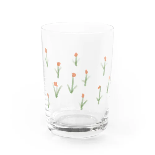 ちみちみおはなばたけ Water Glass