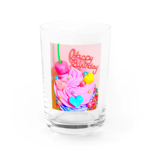 ハッピーソフトクリーム💖 Water Glass