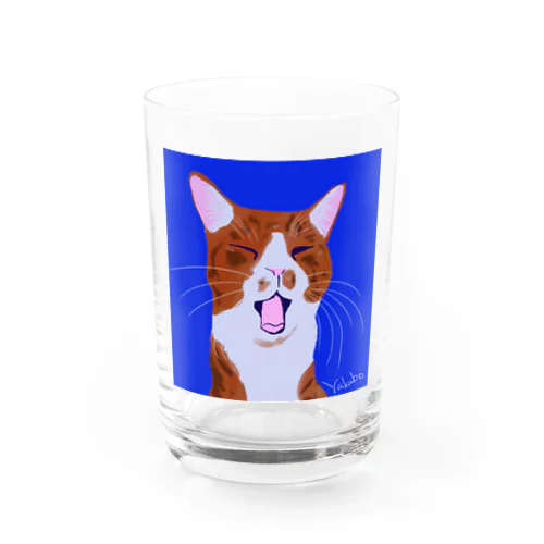 やくぼ家ねこ：あに Water Glass