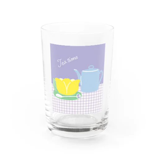 チューリップ×ティーカップ Water Glass