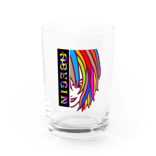 ロゴ0~Begin  『Human』 Water Glass