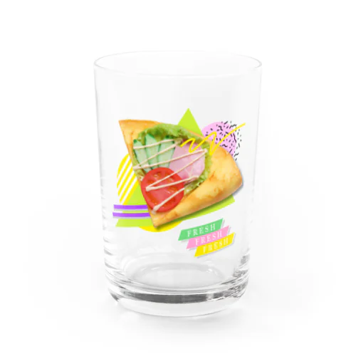 サラダクレープ（80s風） Water Glass