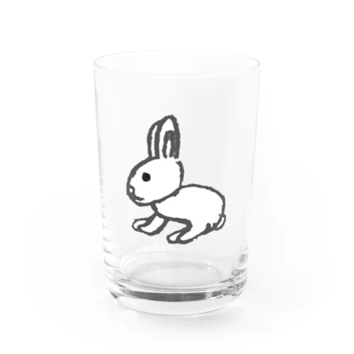 白い兎 Water Glass