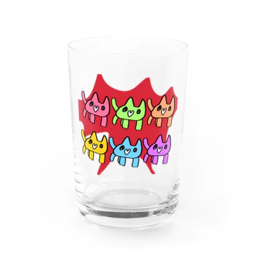 生きてるねこ Water Glass