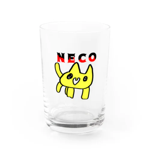 きいろいねこ Water Glass