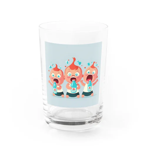 三つ子ドリンカーズ Water Glass