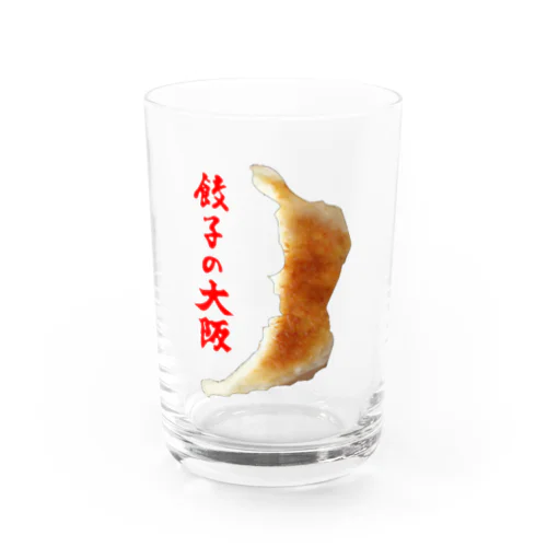 餃子の大阪 Water Glass