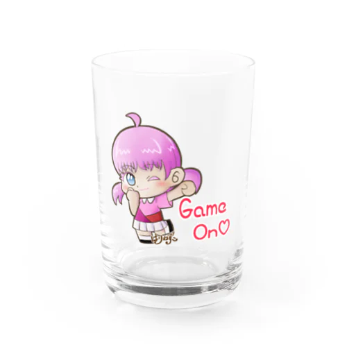 ゲームオン！モモちゃん Water Glass