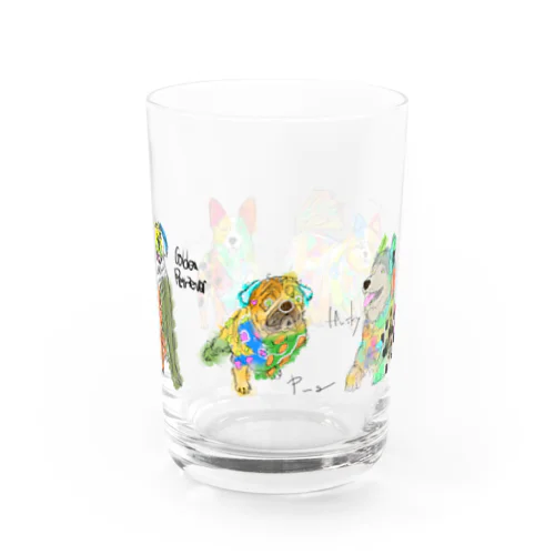 カラフルポップなアニマルグラス Water Glass