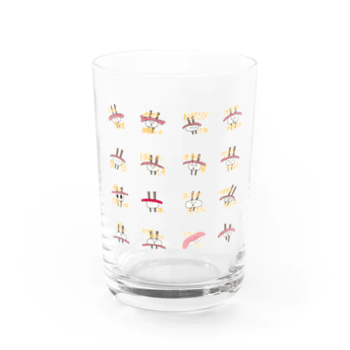 鮭門ちゃん Water Glass