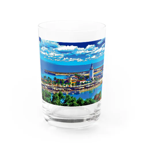 スペイン マラガの灯台 グラス