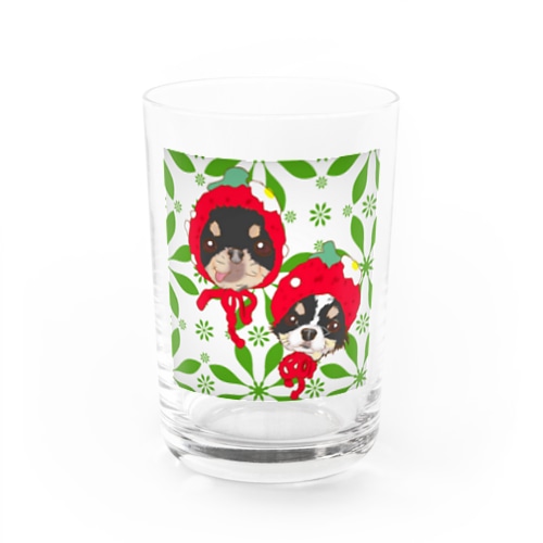 にこりさちゃん（いちご娘・ボタニカル） Water Glass