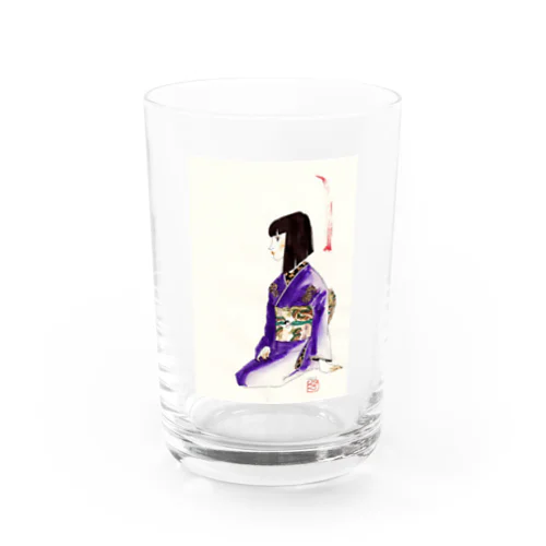 粋なお着物・草子さん Water Glass