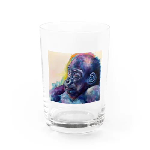 カラフルゴリラ Water Glass