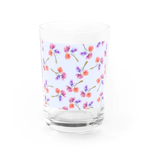 花柄17-4 Water Glass