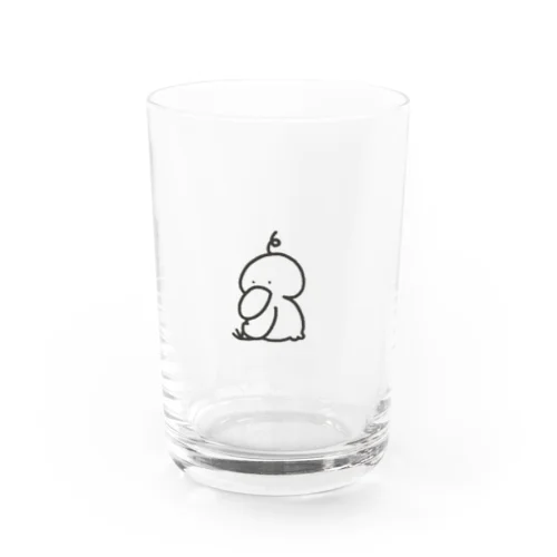 グレくん　線画 Water Glass