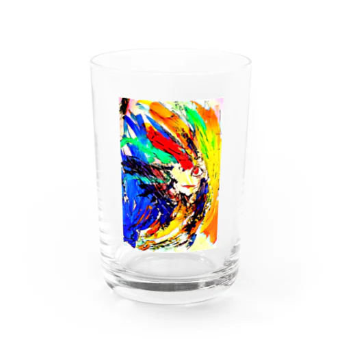 Flower Water Glass