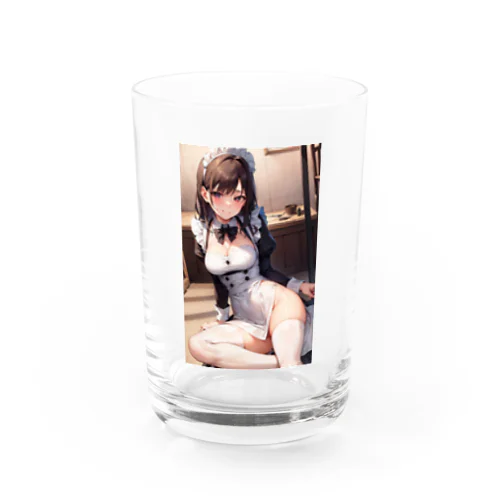 メイドのお姉さん Water Glass