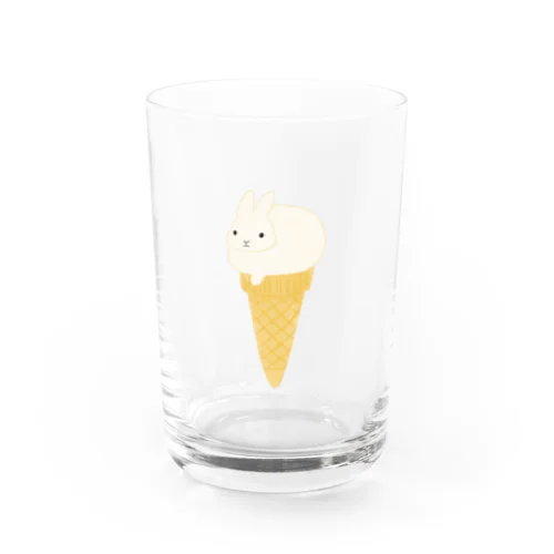 うさアイスクリーム グラス
