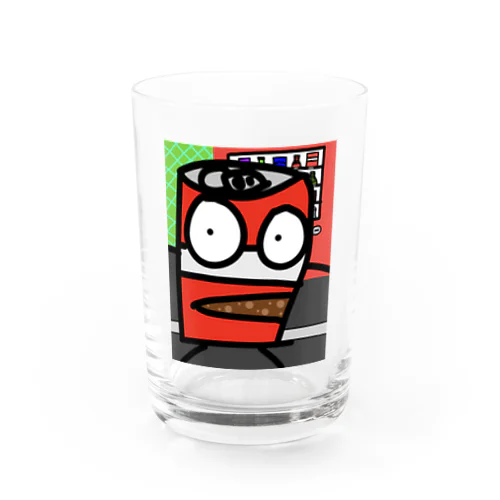 缶ジュースのコーラくん Water Glass