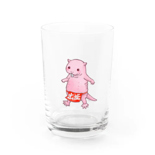 ハダカジャナイデバネズミ Water Glass