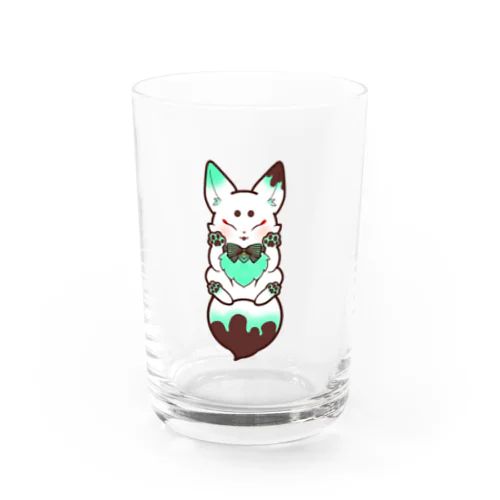 狐玉(チョコミント) Water Glass