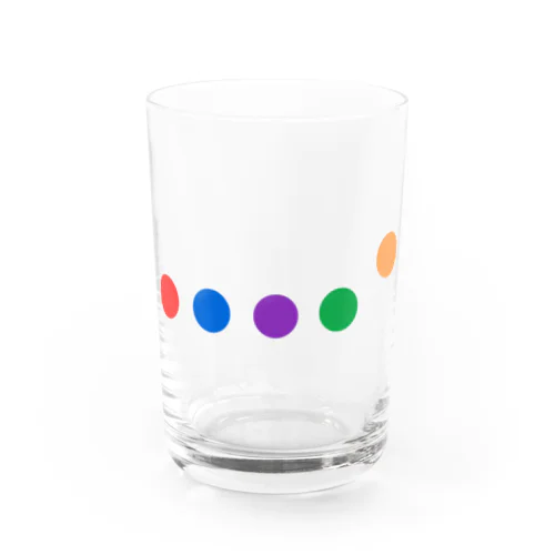 colorful dot sexy Water Glass