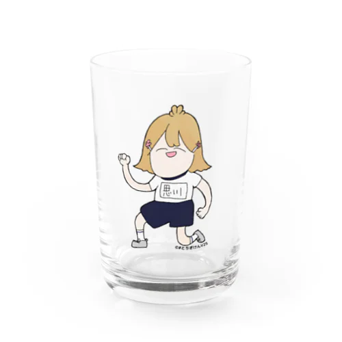 走り出せ！おももと愉快な仲間たちシリーズ Water Glass