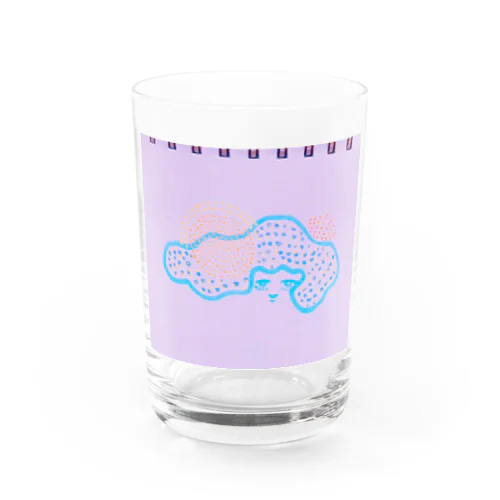 おはヨーグルトさん Water Glass