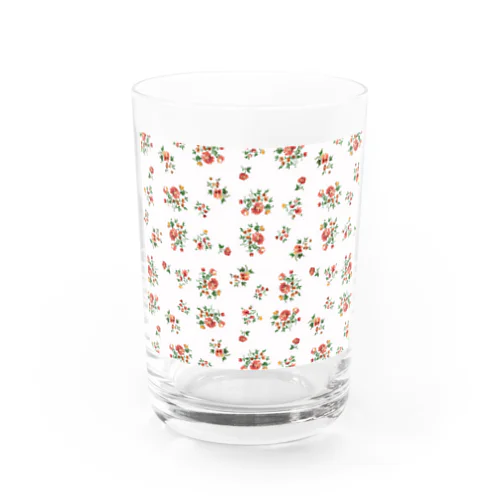 花柄25 Water Glass