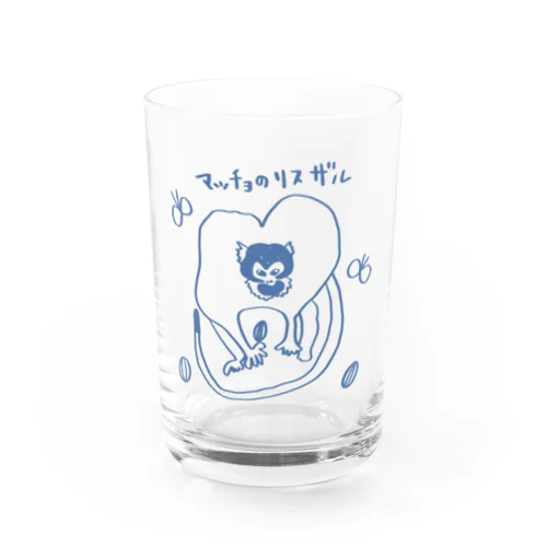 マッチョのリスザル Water Glass