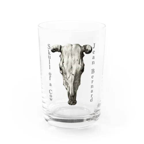 牛の頭蓋骨　ジーン・バーナード　Jean Bernard / Skull of a Cow Water Glass