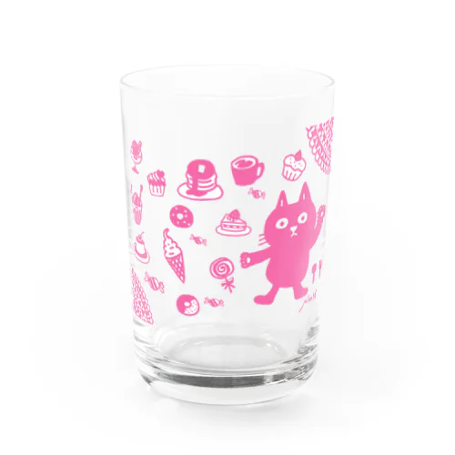 スイーツみぃにゃん Water Glass