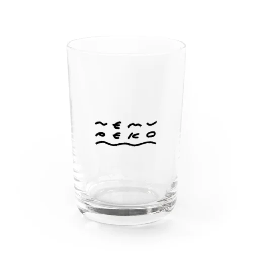 NEMU PEKO KURO Water Glass