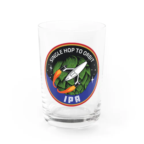 Single Hop To Orbit Water Glass