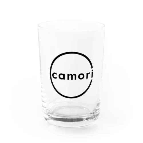 camori オフィシャルグッズ ロゴ黒 Water Glass