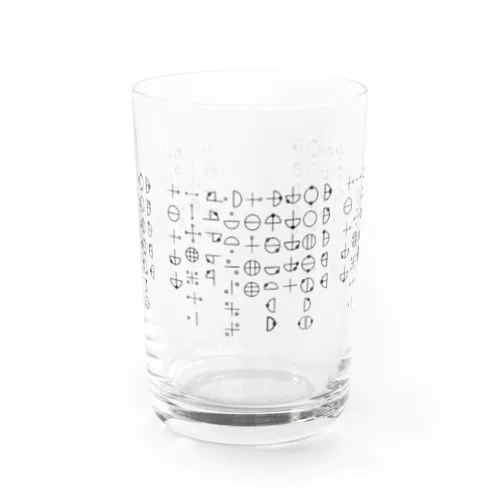 カタカムナ第5首第6首グッズ Water Glass