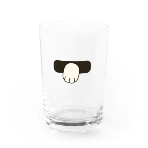 猫の手でた Water Glass